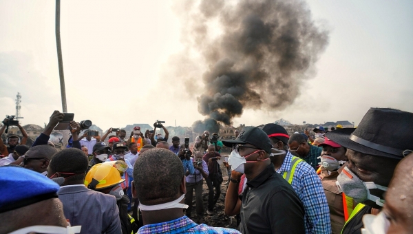 Sanwo-Olu to probe cause of Abule Ado explosion
